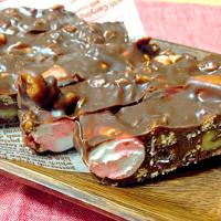 とろ〜りチョコとふわふわマシュマロ！合わせてもっちりチョコバーでバレンタイン♪