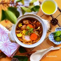 芯からあったまる煮込みうどん♪