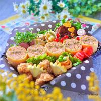 パクッと美味しい★くるくるオムライス♪