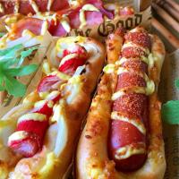 在宅ランチにカニかまパン♪