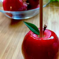 絵本から出てきたような姫りんごのおやつ