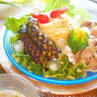 アジアン風ありの変化球うどんレシピ