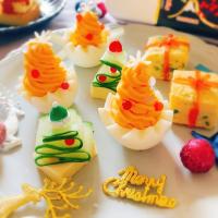 テーブルの上に！クリスマスツリーDE演出♪