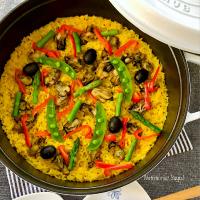 春の旨味がぎゅっと♡パエリア満開です〜