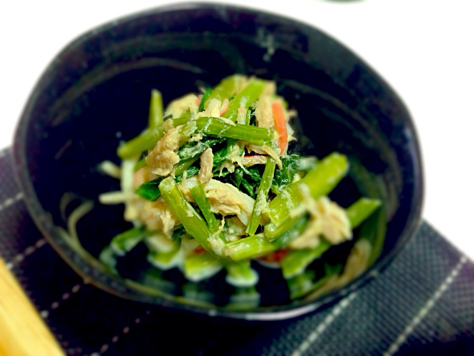 電子レンジでひと品！「小松菜」のお弁当レシピ6選