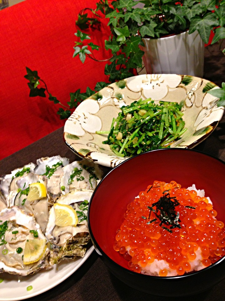 【うますぎ】いくらと牡蠣で作る料理、レシピ51本