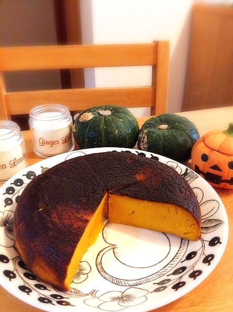 表面焦げたぁ 炊飯器でかぼちゃのしっとりチーズケーキ ぽっちゃん Snapdish スナップディッシュ Id Dryxta
