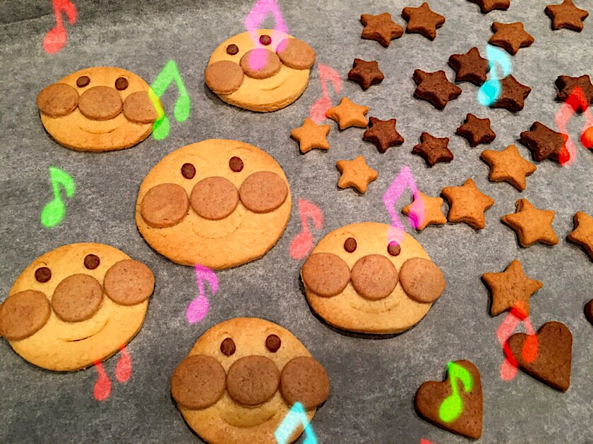 手作りアンパンマンクッキーレシピ15選！ちびっ子達も大喜び♪の画像