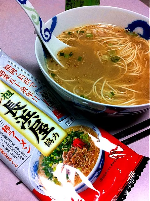 お家で食べる長浜ラーメン|あっぷるまんさん