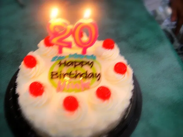 20th Birthday cake|nanink:3さん