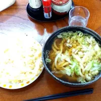 天ぷらうどん 麺許皆伝|るりすずめさん