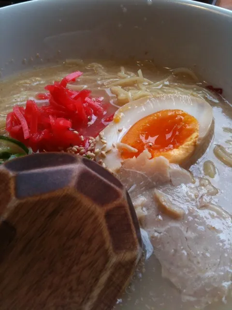 Snapdishの料理写真:冷やし博多ラーメン|taganiさん