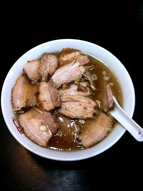 Snapdishの料理写真:喜多方ラーメン チャーシュー麺|林 繁樹さん