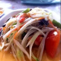 Snapdishの料理写真:Somtum (Papaya Salad)|Fahsai Suksawasdi Na Ayutthayaさん