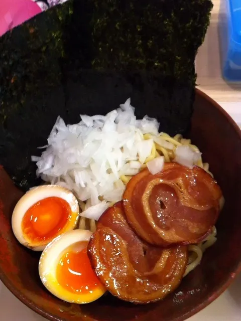 朝つけ麺|へびさん