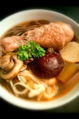 Snapdishの料理写真:My chicken soup noodle|tipfytipさん