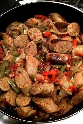 Italian Sausage with Peppers|Monina Baronganさん