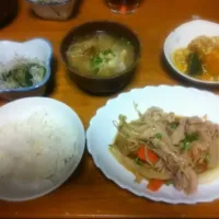 Snapdishの料理写真:生姜焼き|みつきさん