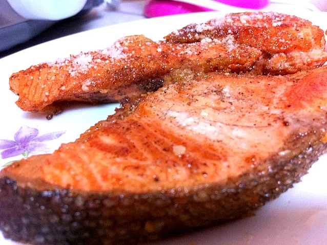 fried salmon|wani fadhilahさん