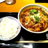 黒カレーうどん|さとうみほさん