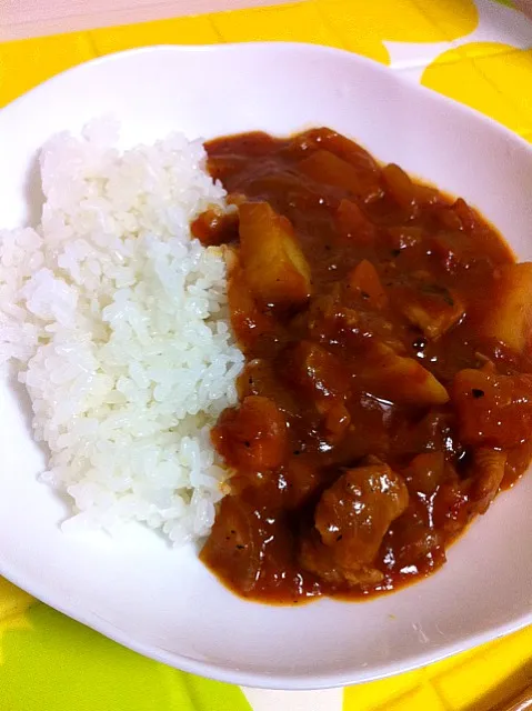 自作チキンカレー|あだむさん