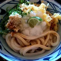 Snapdishの料理写真:丸亀製麺のおろし醤油うどん|soyoさん