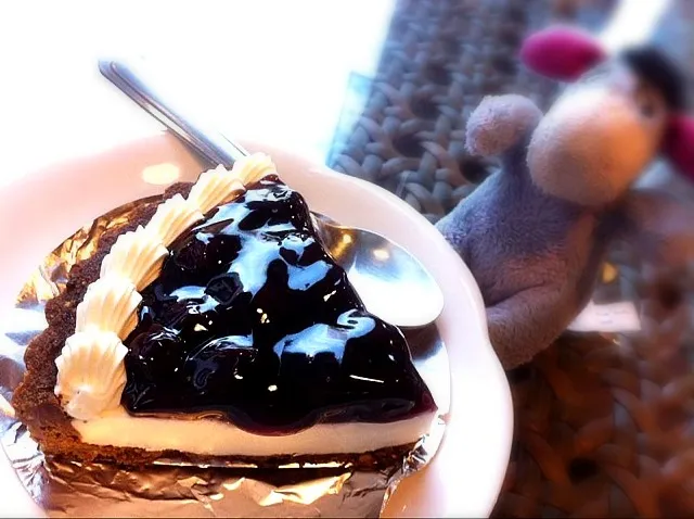 bluberry cheese pie|manunyaさん