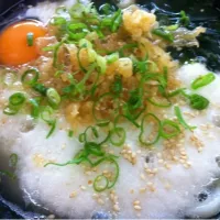 Snapdishの料理写真:山かけうどん 生たまご 小|まぁさん