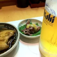 煮付けと酢味噌とビール|まいちさん