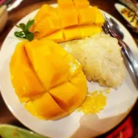 Mango with Sticky rice|Yummy!!!さん