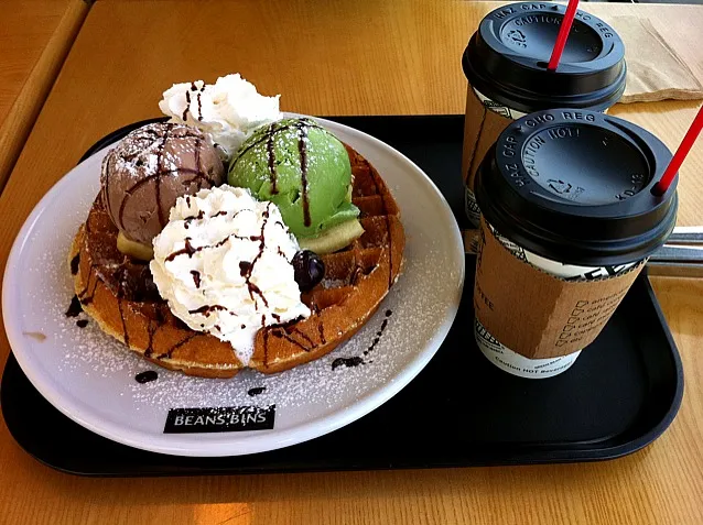 Waffle & Coffee|Justin Pさん