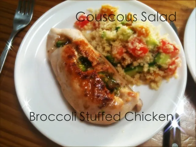 Couscous salad & Stuffed chicken|Mako Miyamotoさん