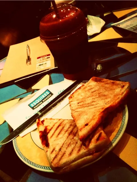 Panini with strawberry shake|Jillianさん