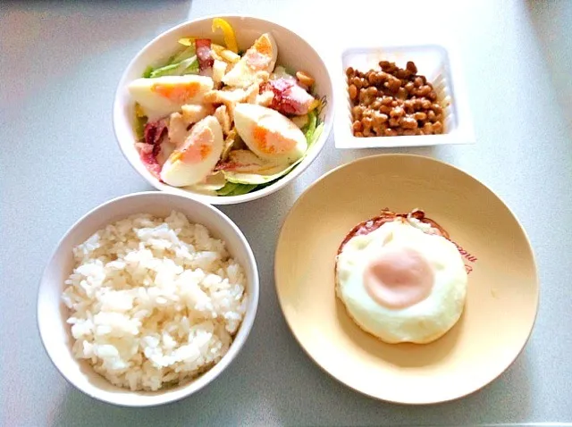 Ham egg & Salad|Mitchさん