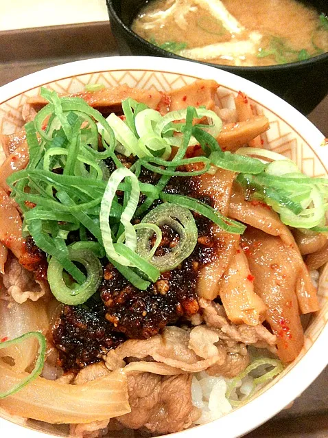 食べラーメンマ牛丼ミニ|Takashi KAMIYAさん