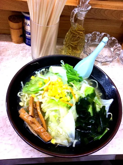 Snapdishの料理写真:野菜ラーメン|makieさん