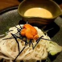 Snapdishの料理写真:つけそうめん ウニのチーズクリーム|keikoさん