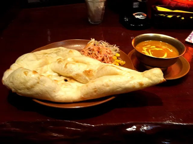 Snapdishの料理写真:ワンコインカレーランチ。チキンカレー|peleishoさん