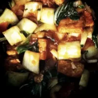 Tofu with Bak-Choy in Tomato Sauce|hans máristelaさん