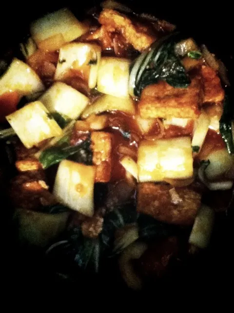 Tofu with Bak-Choy in Tomato Sauce|hans máristelaさん