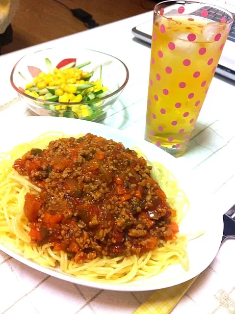 ミートソーススパゲッティ|まぁこさん