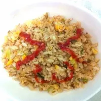 Snapdishの料理写真:egg fried rice|Enwei Tsaoさん