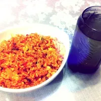 kimchi fried rice & citron soda|Enwei Tsaoさん