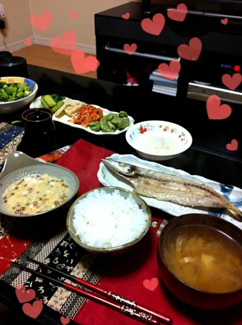 Snapdishの料理写真:6/18 夕飯|栗太さん