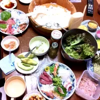 Snapdishの料理写真:手巻きパーティー！|マフィーさん