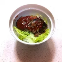 ハンバーグ丼|木内里沙さん