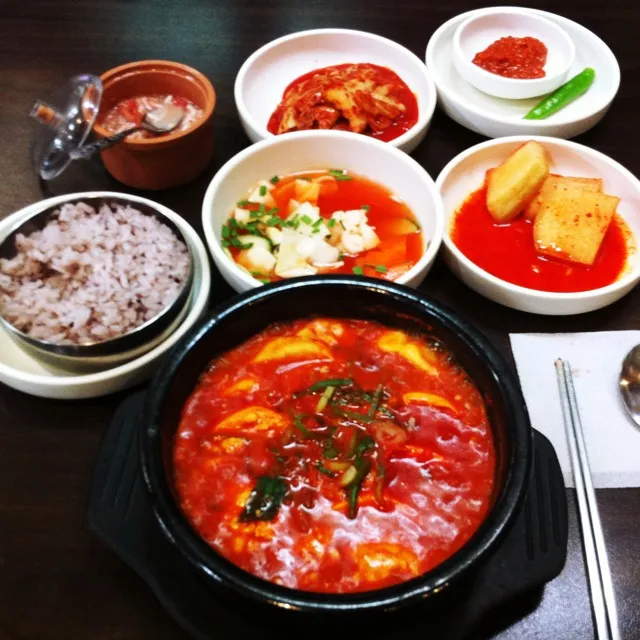 Korean tofu soup|Karen Tongさん