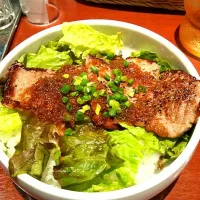 Snapdishの料理写真:ステーキ丼|DJ.ryoheiさん