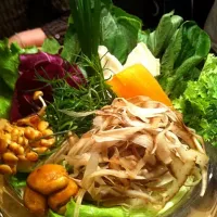 Snapdishの料理写真:野菜のしゃぶしゃぶ♪|佐山花織さん