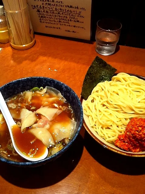 大勝軒 ワンタンつけ麺|ゆずあんずさん